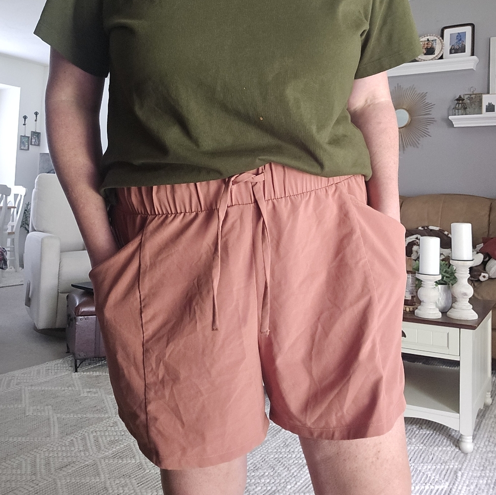 All In Motion, Target, Women's Orange/Rust Shorts, XXL